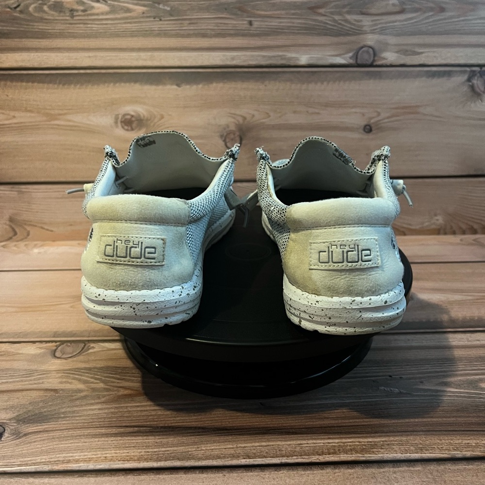 Hey Dude Moccasins in Soft Gray - Picture 4 of 7
